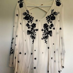 White Free People Mini Dress